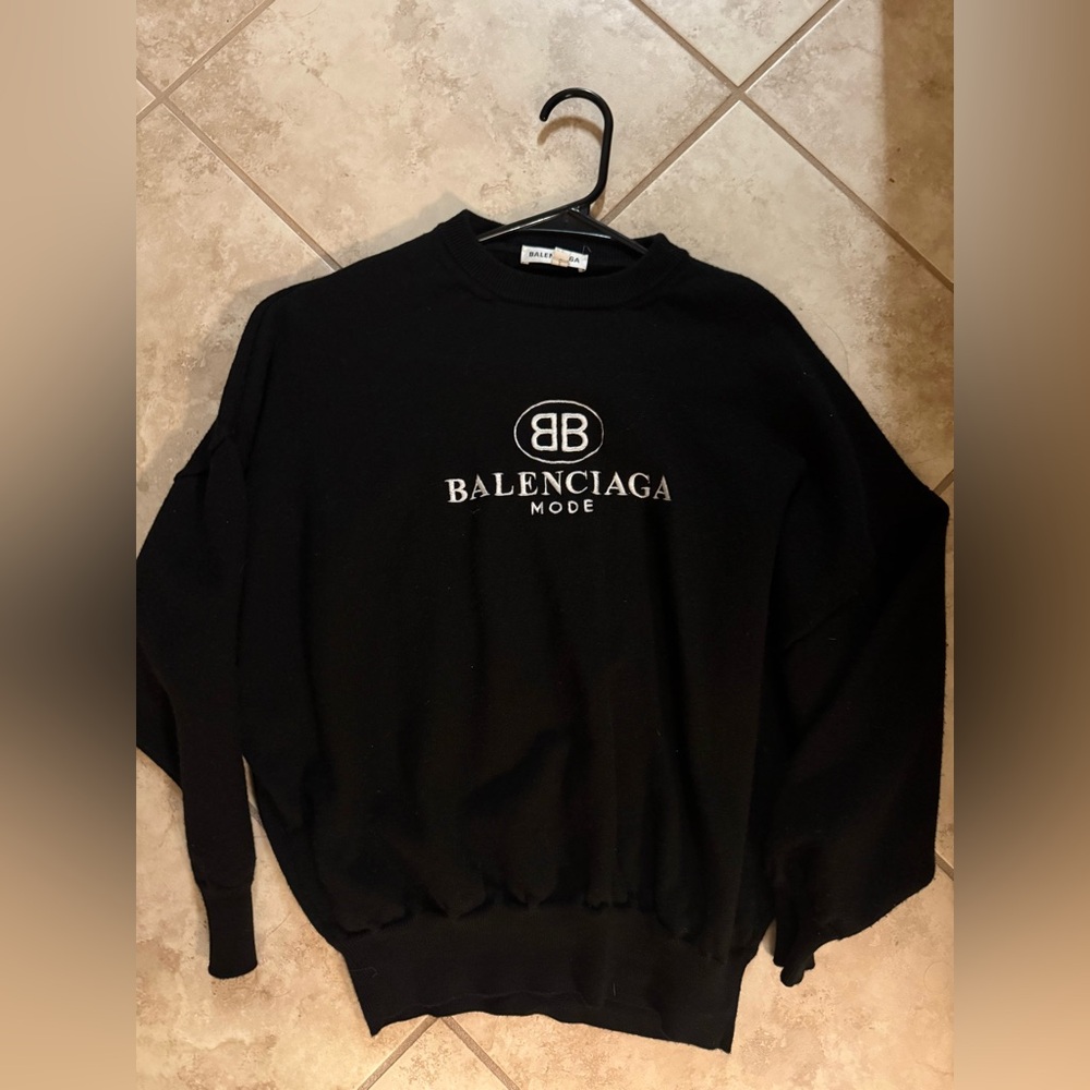 Balenciaga Black Sweater